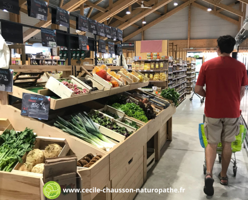 votre alimentation, votre santé manger des produits biologiques, locaux et/ou issus de l'agriculture raisonnée